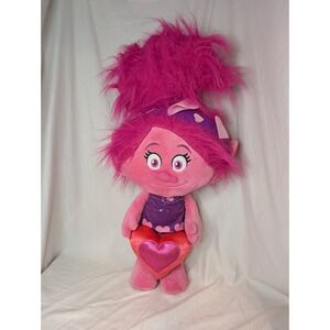 Trolls World Plush 24" Pink Standing Greeter Plush Doll Valentine